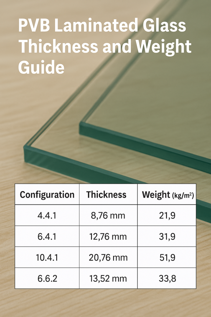 PVB Laminated Glass